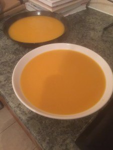 Soup final Butternut Squah and Sweet Potato Soup Final Outcome
