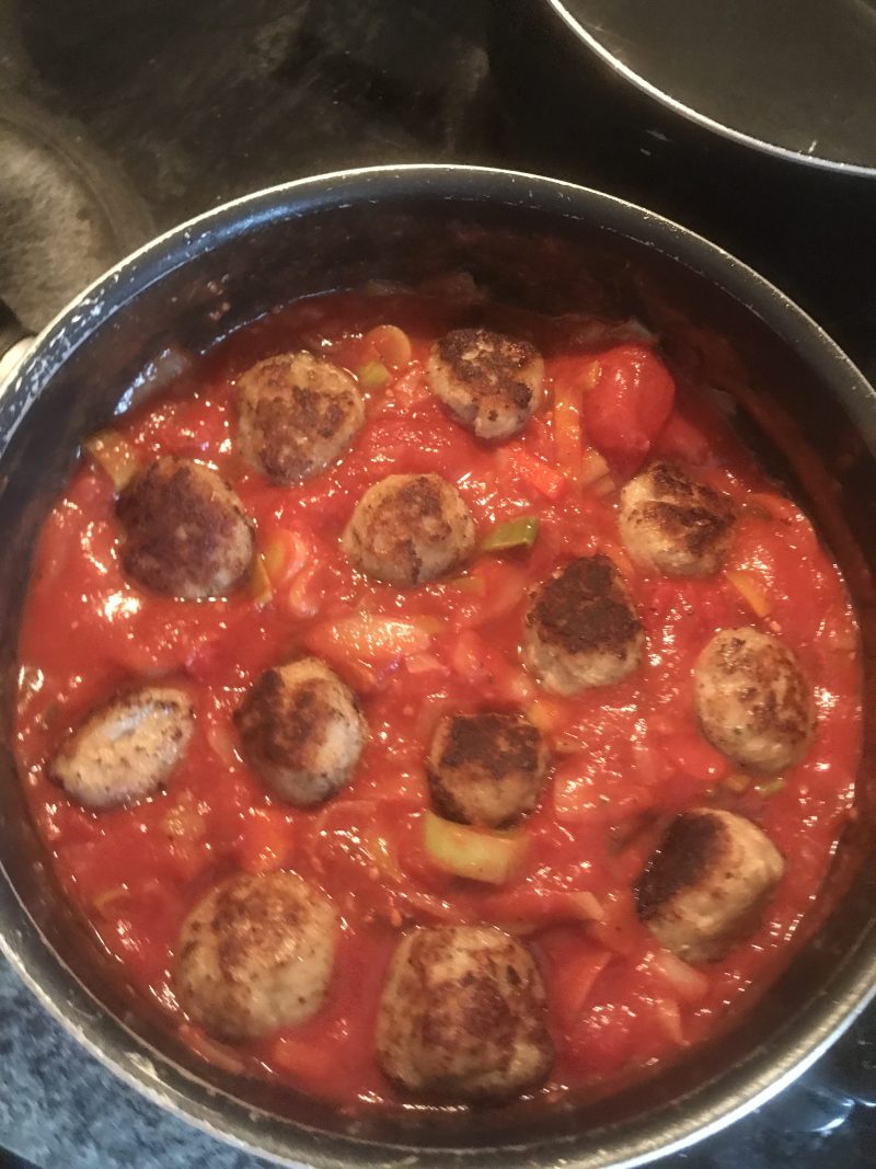Pork Meatballs – sauce with meatballs Pork Meatballs - sauce with meatballs