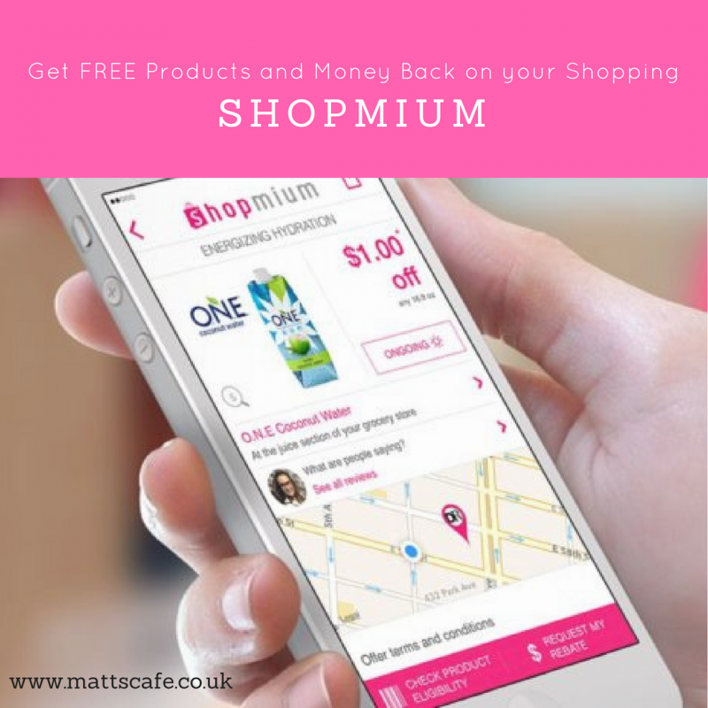 Get FREE Products and Money Back on your Shopping with Shopmium