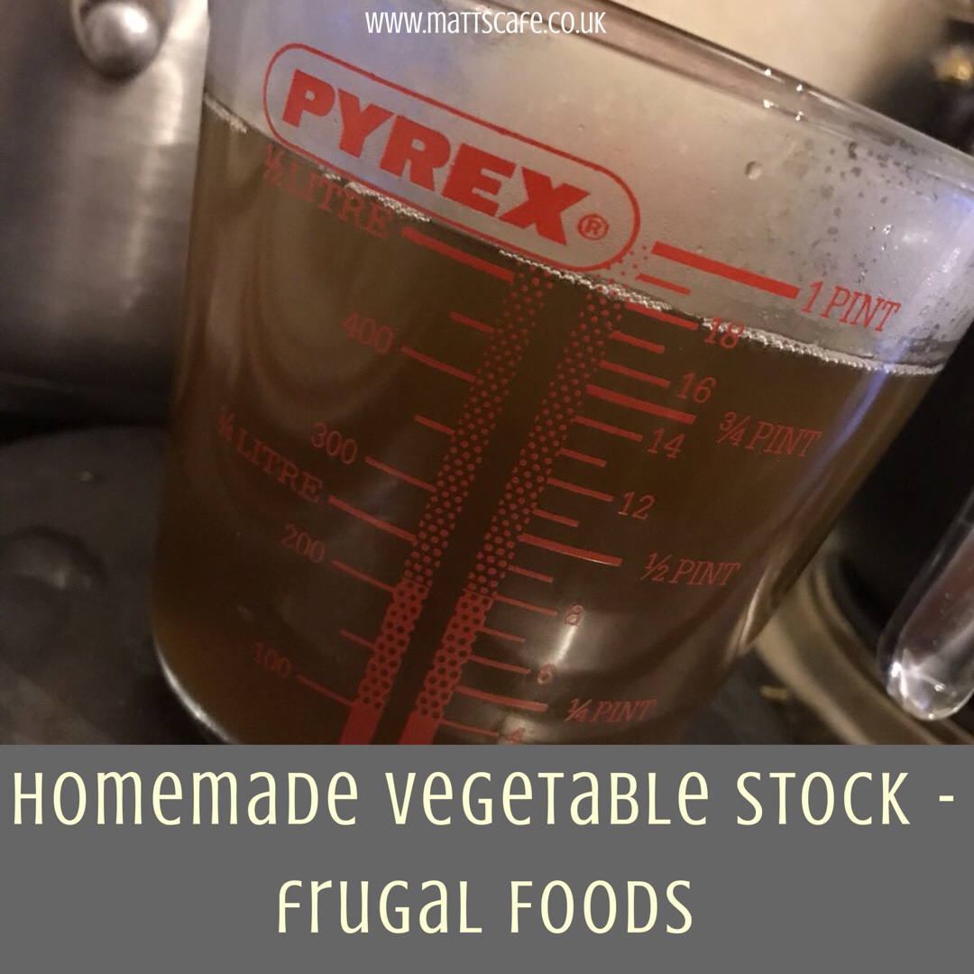 Homemade Vegetable Stock ~ Frugal Foods