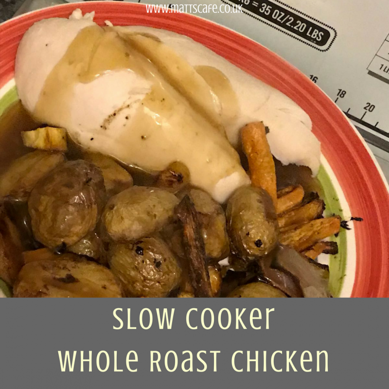 Slow Cooker Whole Roast Chicken