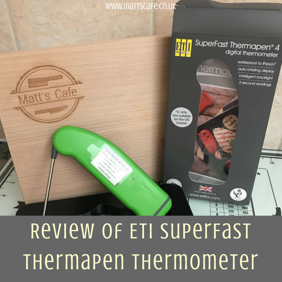 Review of ETI SuperFast Thermapen Thermometer - insta