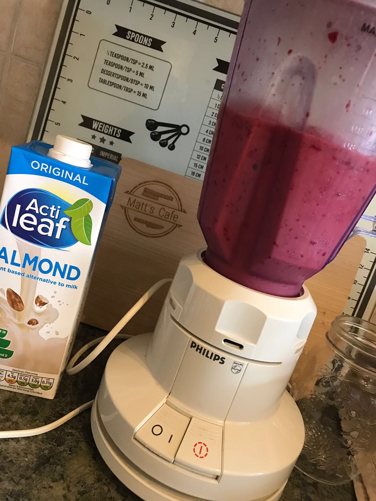 Adults Cherry and Chocolate Smoothie (Dairy free)