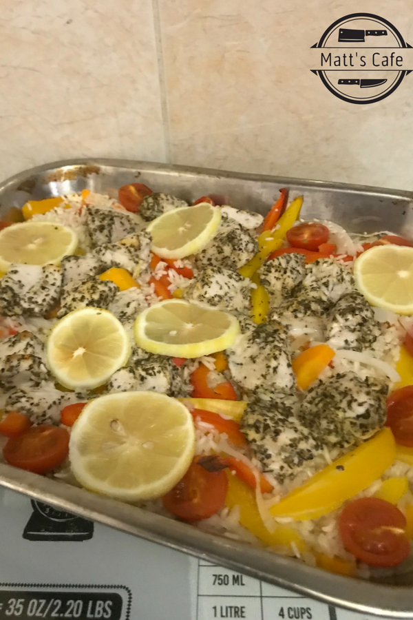 Slimming World lemon chicken traybake Slimming World lemon chicken traybake