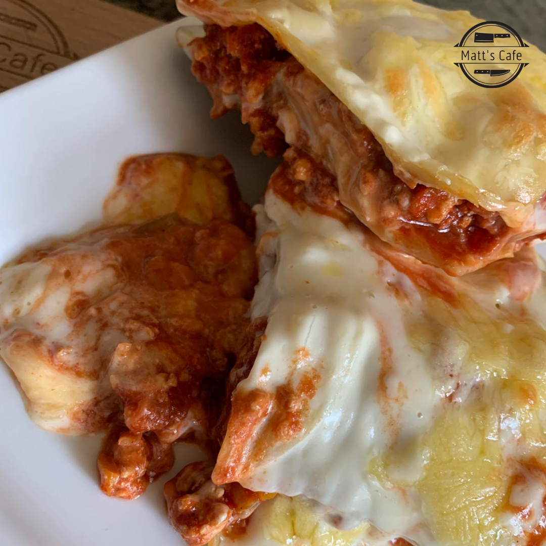 Spicy Chicken Lasagne budget meal