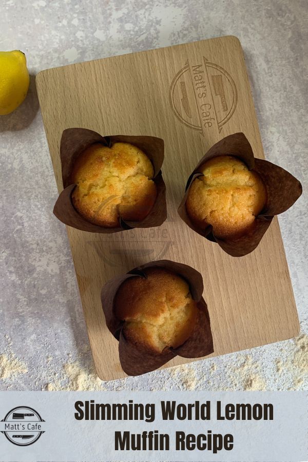 Slimming World Lemon Muffins Recipe