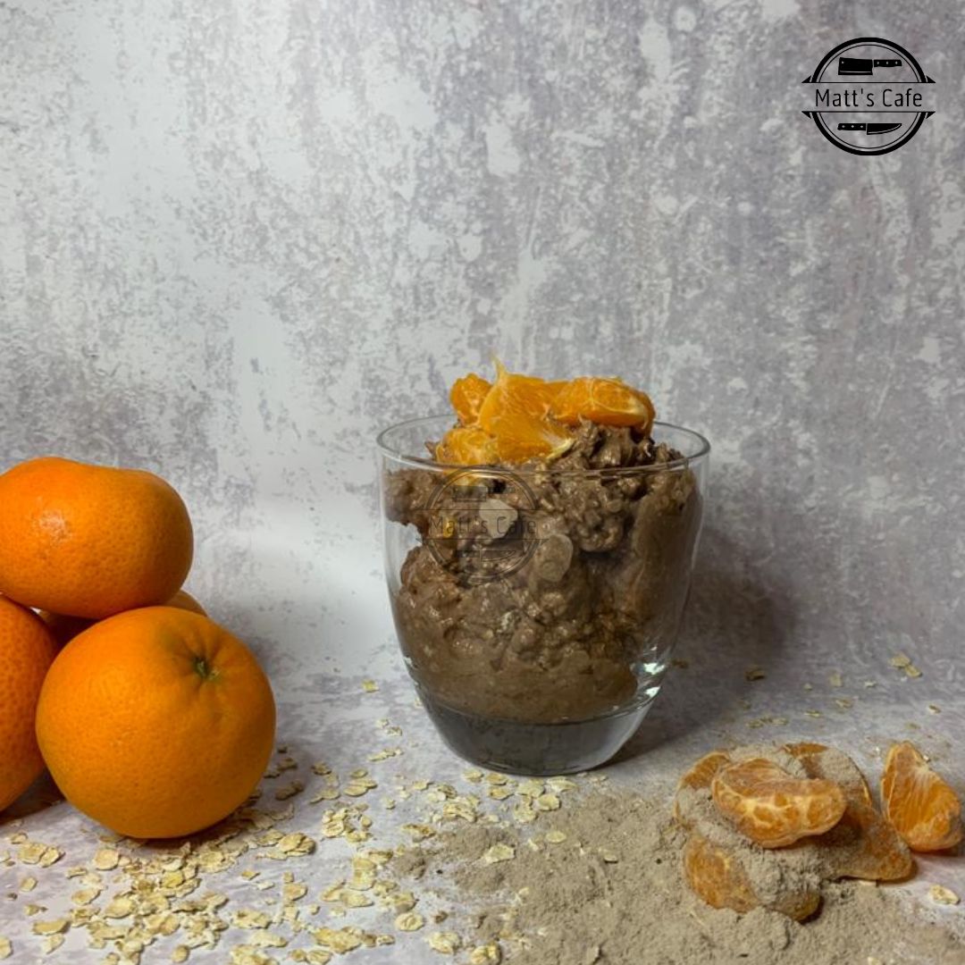 Slimming world chocolate orange overnight oats 