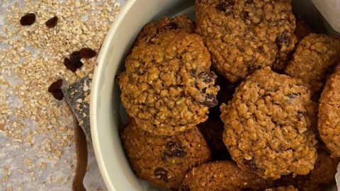 Oatmeal and Raisin Cookie Recipe