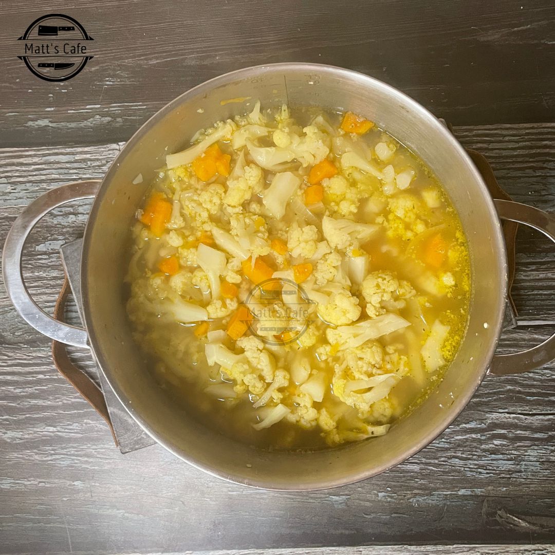 Healthy cauliflower soup recipe