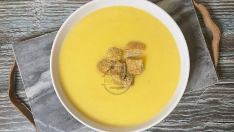 Healthy Low Calorie Cauliflower soup recipe