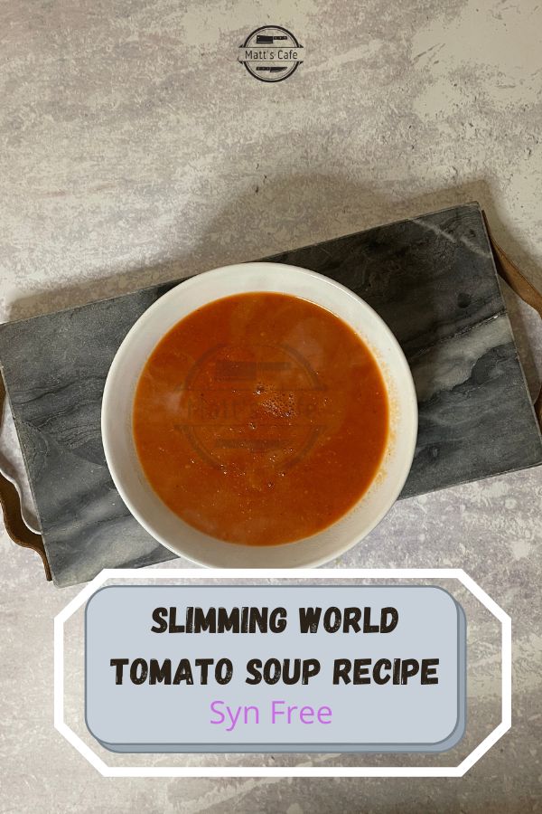 Slimming world tomato soup recipe