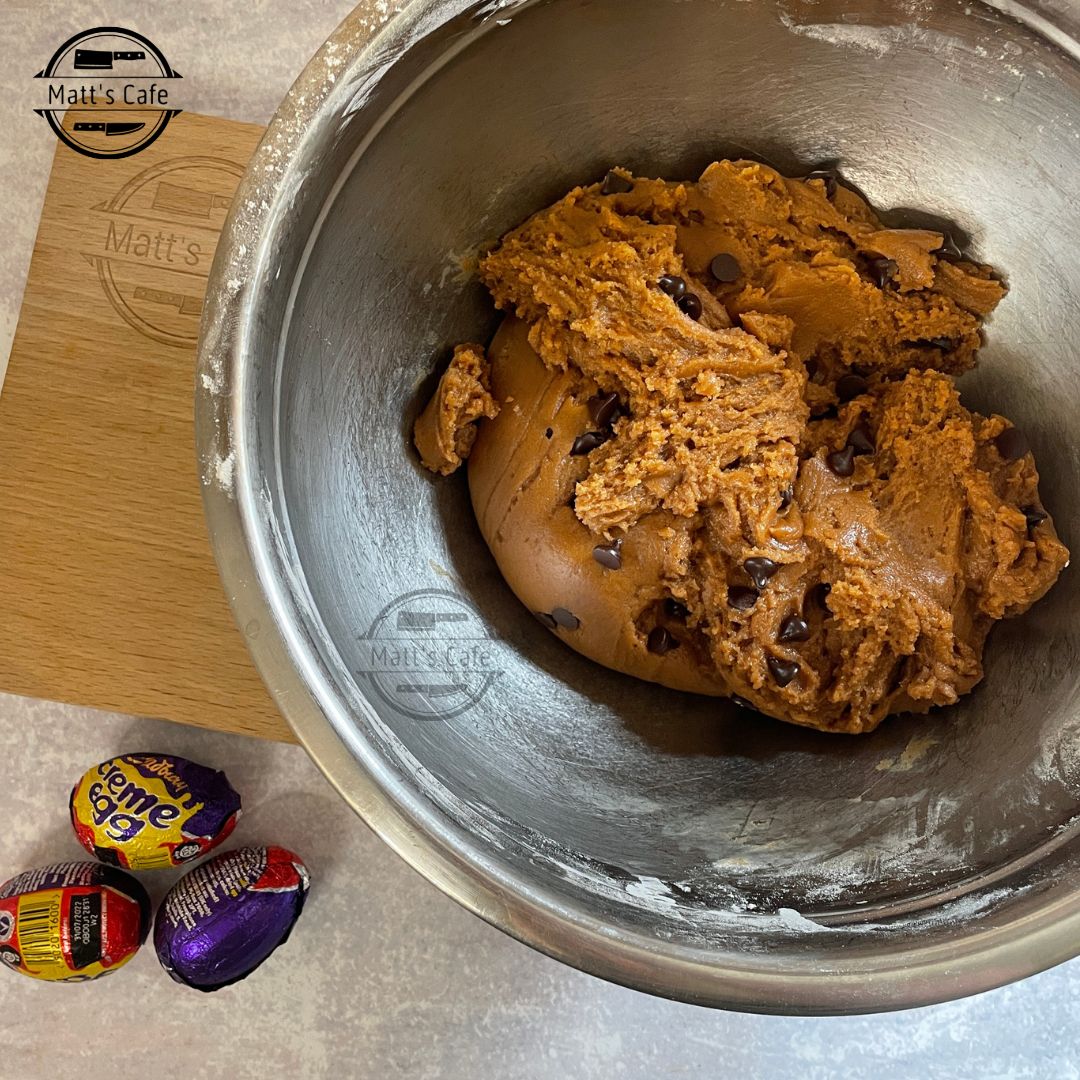 Creme egg brookie recipe