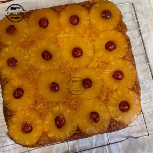 Low Syn Upside Down Pineapple Cake