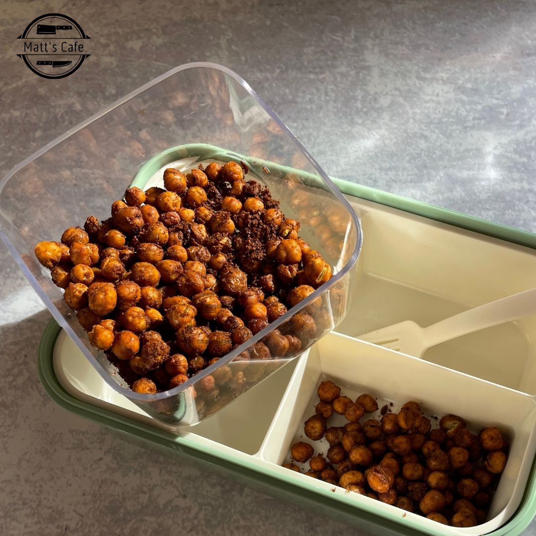 Spicy Roasted Chickpeas Recipe