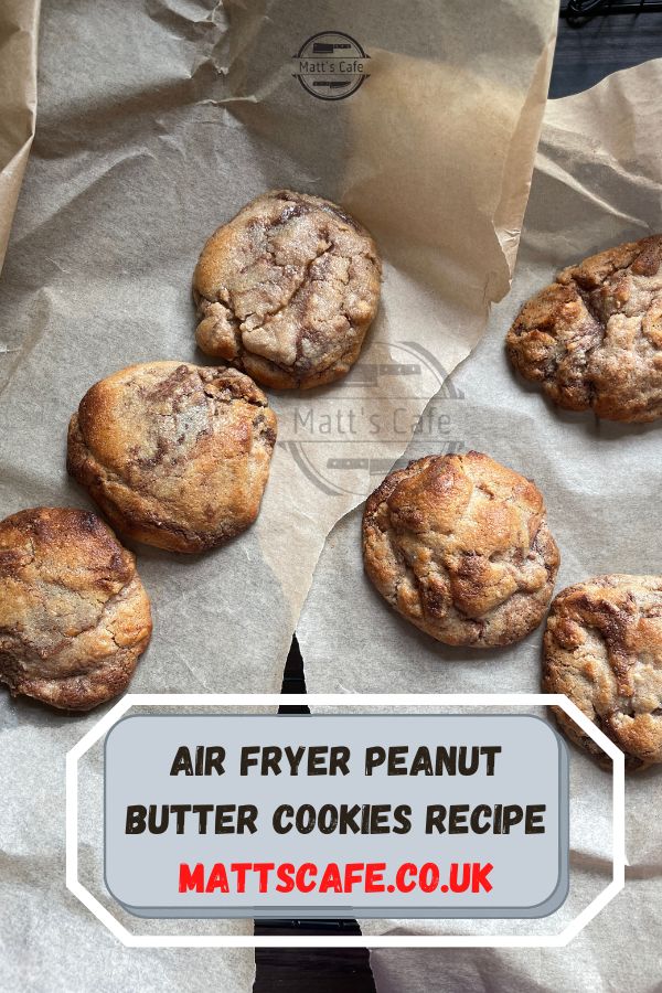 air fryer peanut butter cookies