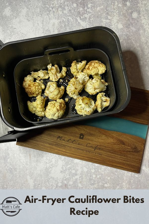 Air-Fryer Cauliflower Bites Recipe