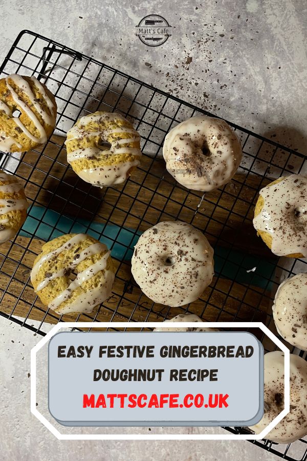 Easy Festive gingerbread doughnut recipe