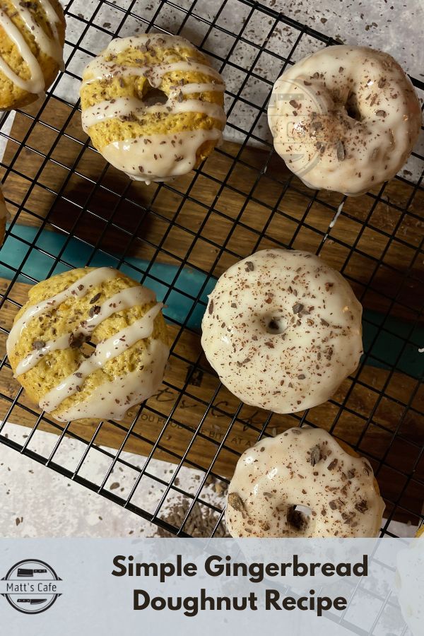 Simple Gingerbread Doughnut Recipe