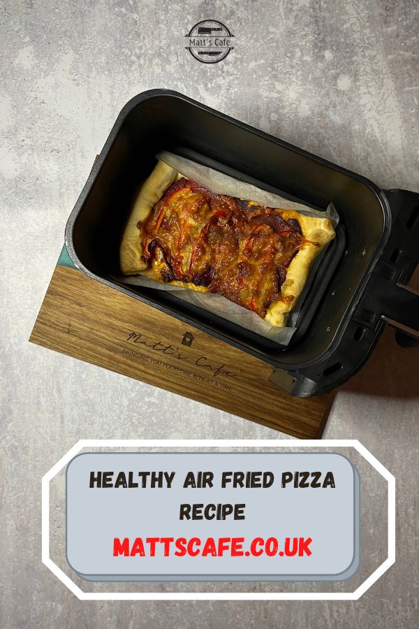 Healthy Air fried pizza recipe Pinterest