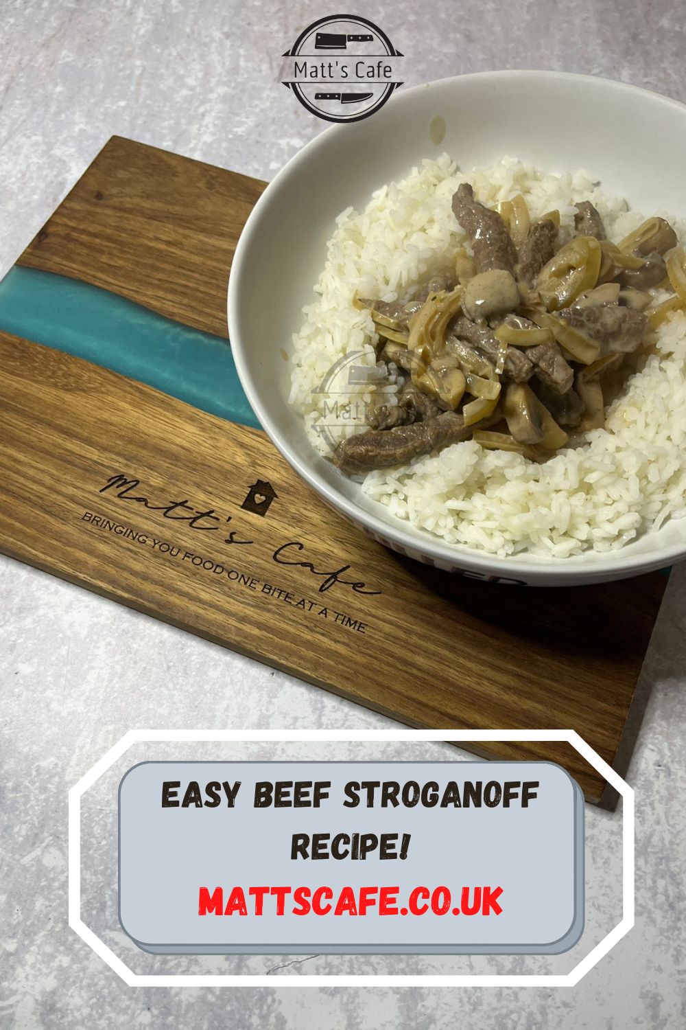 Easy beef stroganoff recipe