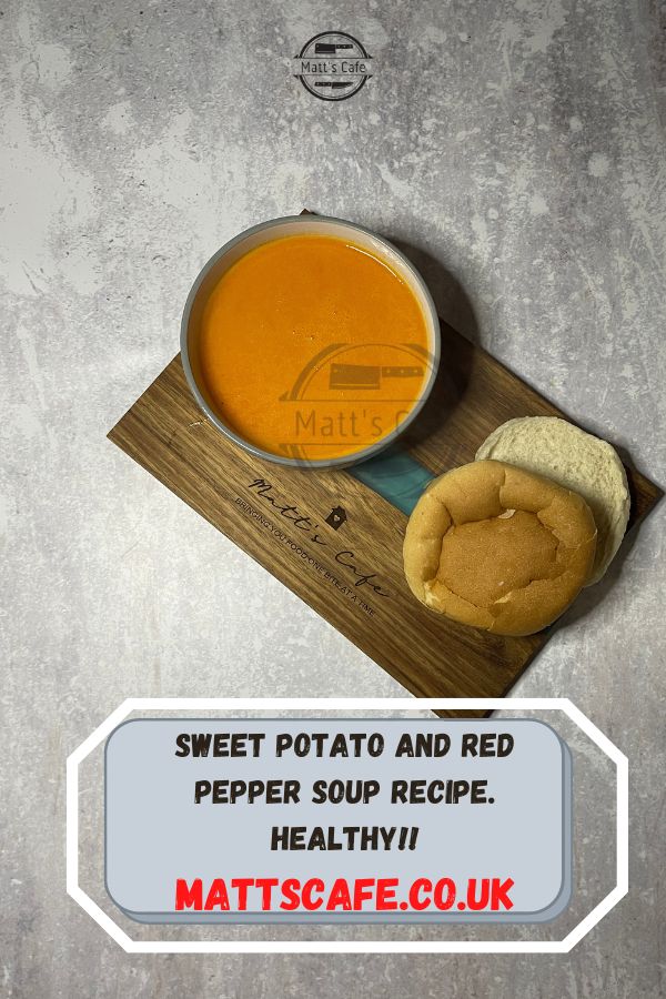 sweet potato and red pepper soup recipe