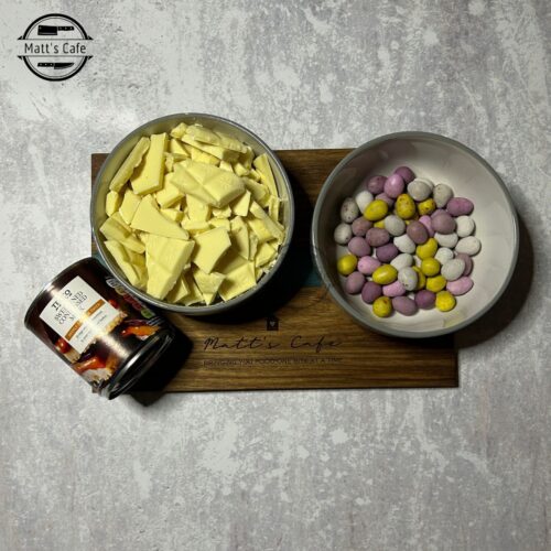 Easy Air Fryer Mini Egg Fudge Recipe Easter Matt's Cafe