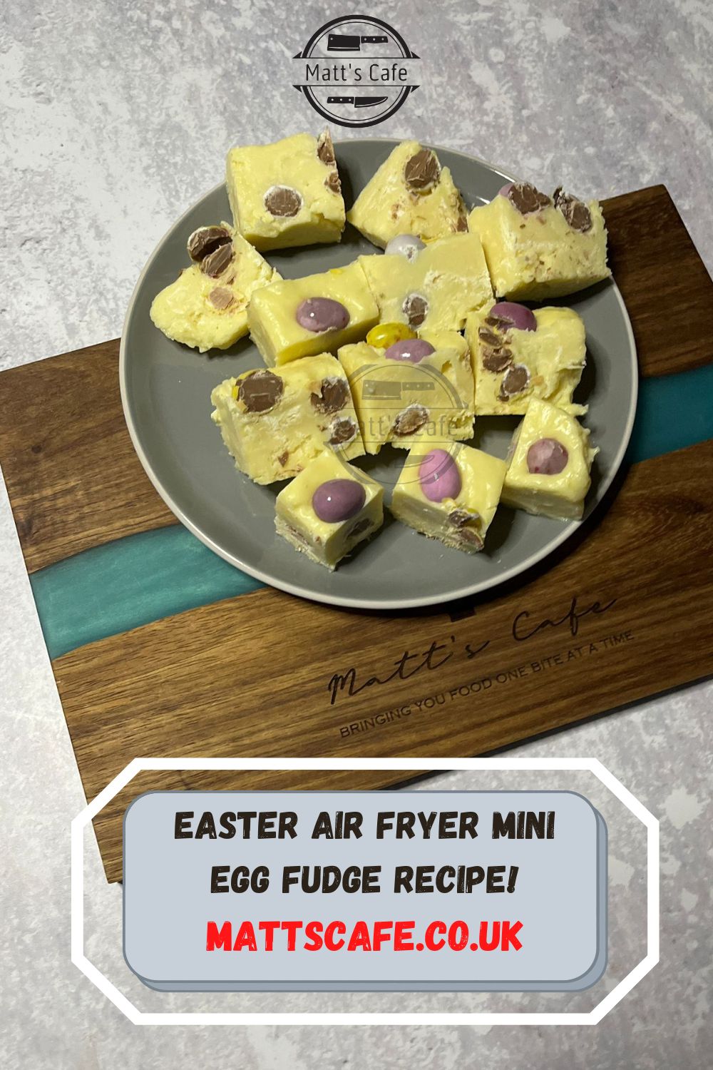 Easter Air Fryer Mini Egg Fudge Recipe