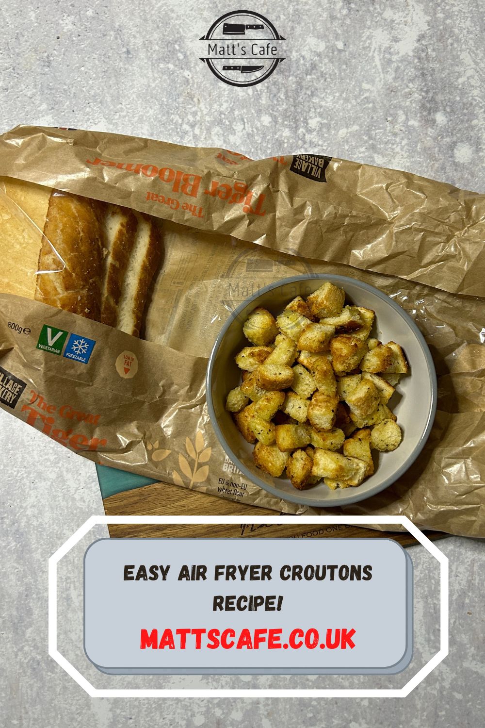 air fryer croutons recipe