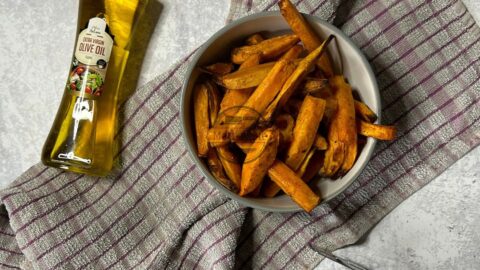 air fryer sweet potato fries