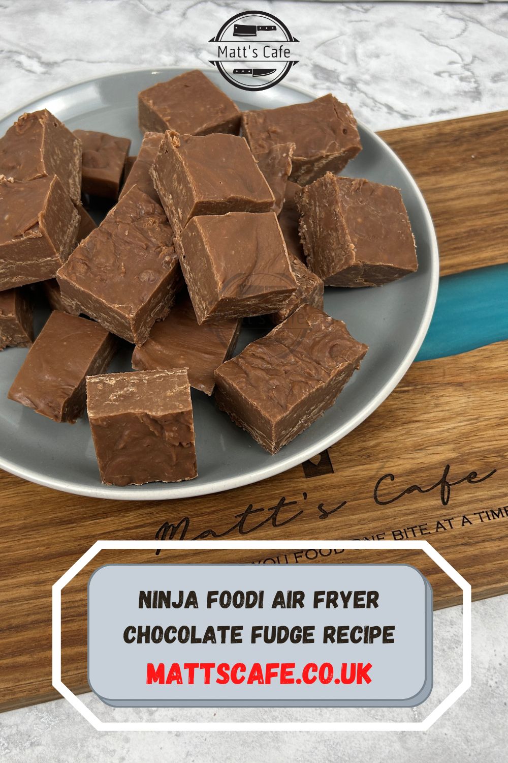 Ninja foodi air fryer chocolate fudge recipe